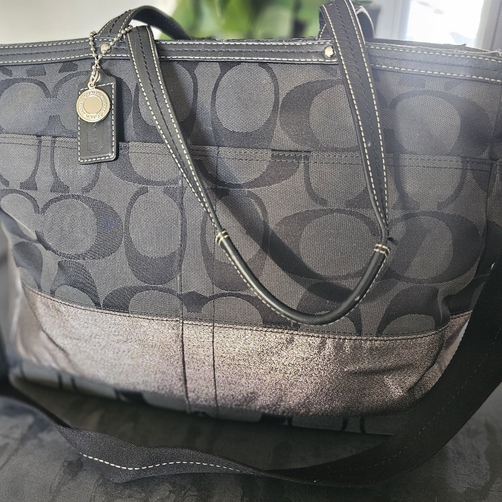 Coach Canvas Multipurpose Tote F13803